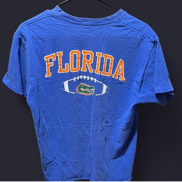 Echo Blue and Orange Florida Graphic Tee - Picture 1 of 3